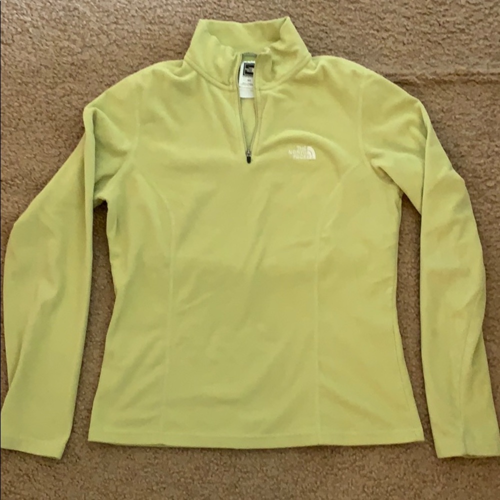 North Face light green Fleece